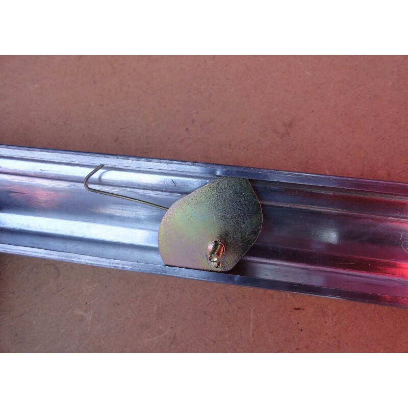 Grampo Friso Universal Modelo Grande com Trava de Pressão - Jogo c/ 10 Peças