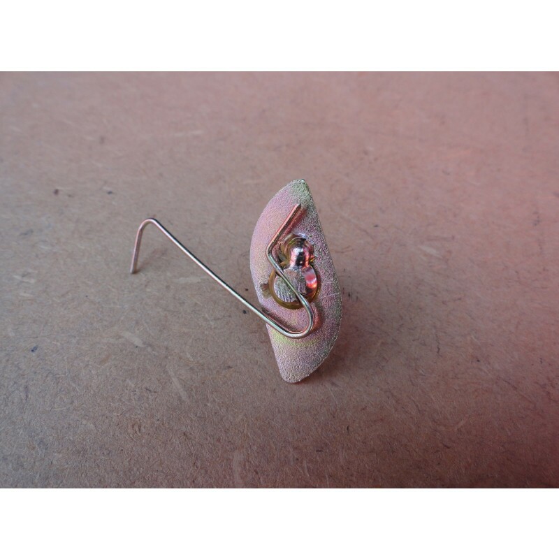 Grampo Friso Universal Modelo Pequeno com Trava de Pressão - Jogo c/ 10 Peças