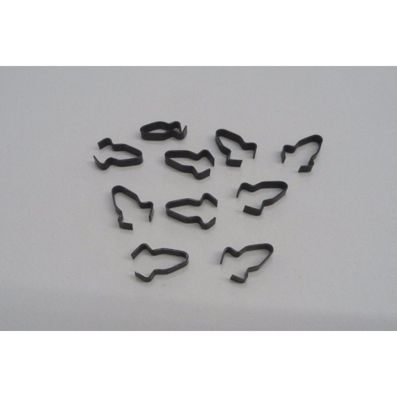 Grampo p/ Fixação da Pestana da Porta Corcel I, Belina I - Jogo c/ 10