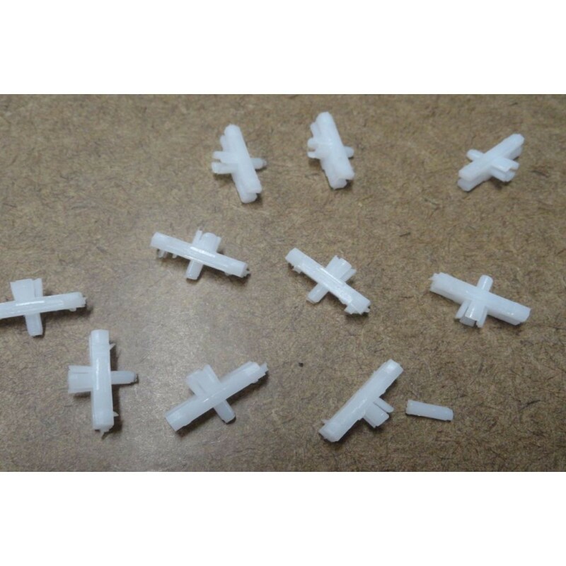 Grampo p/ Fixação Friso Fusca Brasilia Variant TL- Jogo 10 Peças