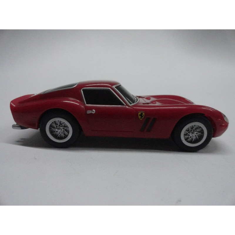 Miniatura Ferrari 250 GTO Vermelha Coleção Posto Shell Plástico
