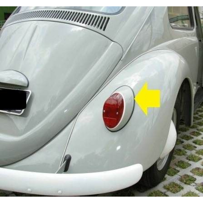 Guarnição Lanterna Traseira Fusca 62 à 70 - Unitário