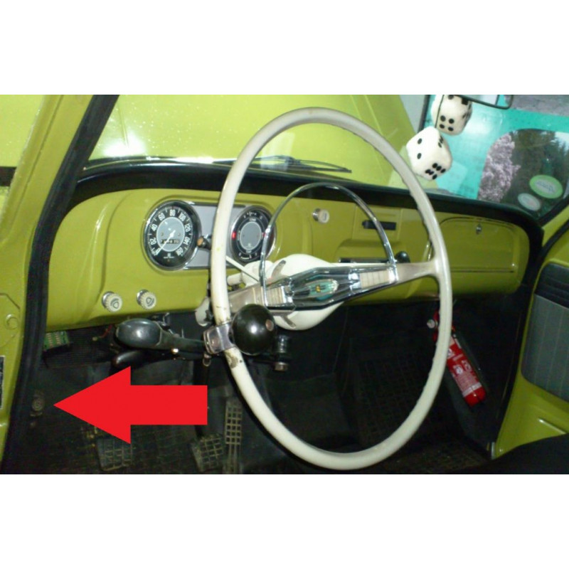 Interruptor Pedal de Luz Alta/Baixa C-10, C-14, C-15, Veraneio 1964 em Diante Novo