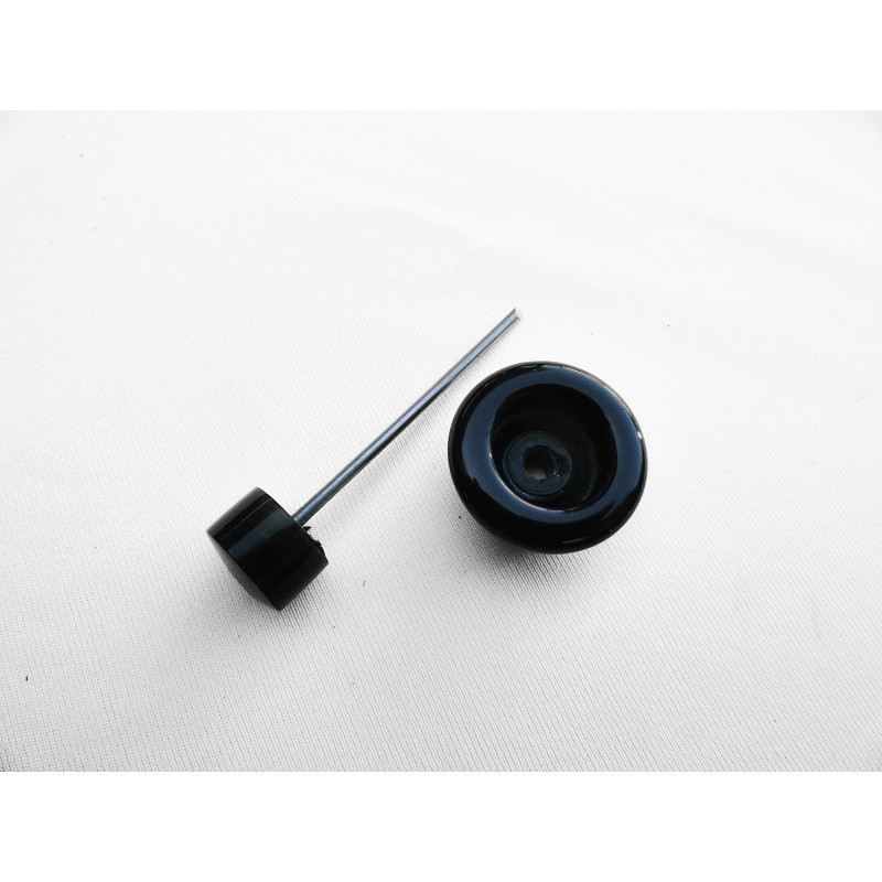 Botão Painel Luzes Afogador Limpador Esguicho Fusca 70 à 73 Preto Jogo