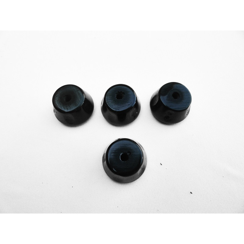 Botão Painel Luzes Afogador Limpador Esguicho Fusca 70 à 73 Preto Jogo