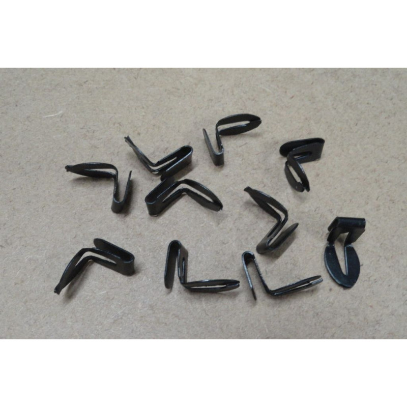 Grampo Forro Porta Tesourinha Fusca Corcel Variant - Jogo com 10 Peças