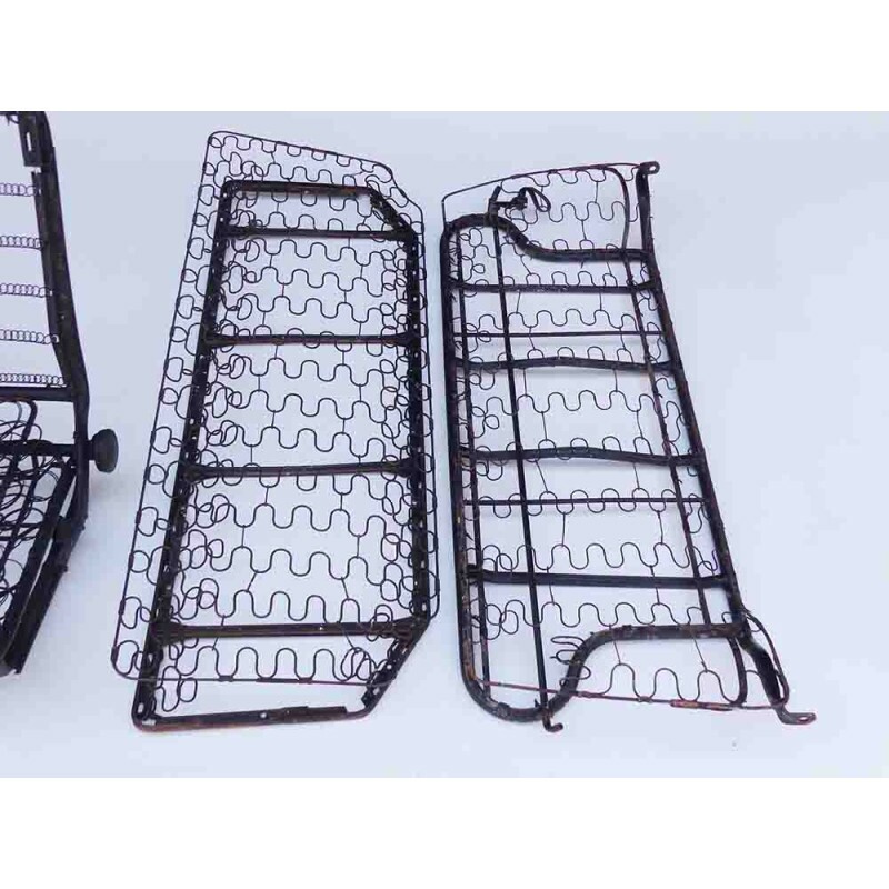 Armação do Banco Vw Fusca 1978 Em Diante Trilho Largo Usado - Jogo