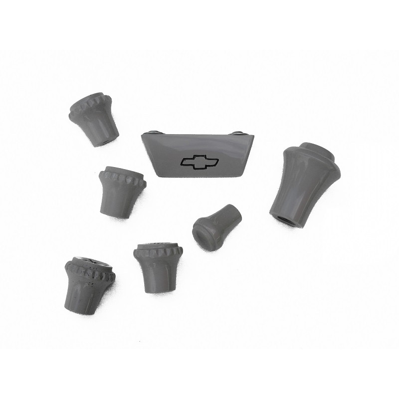 Botão Painel Seta Manopla Câmbio C-10 C-14 C-15 Veraneio 64 a 78 Cinza Jogo