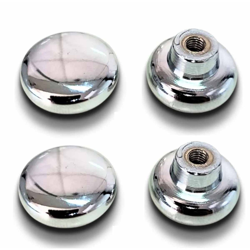 Botão Painel Cromado Volkswagen Fusca - Jogo