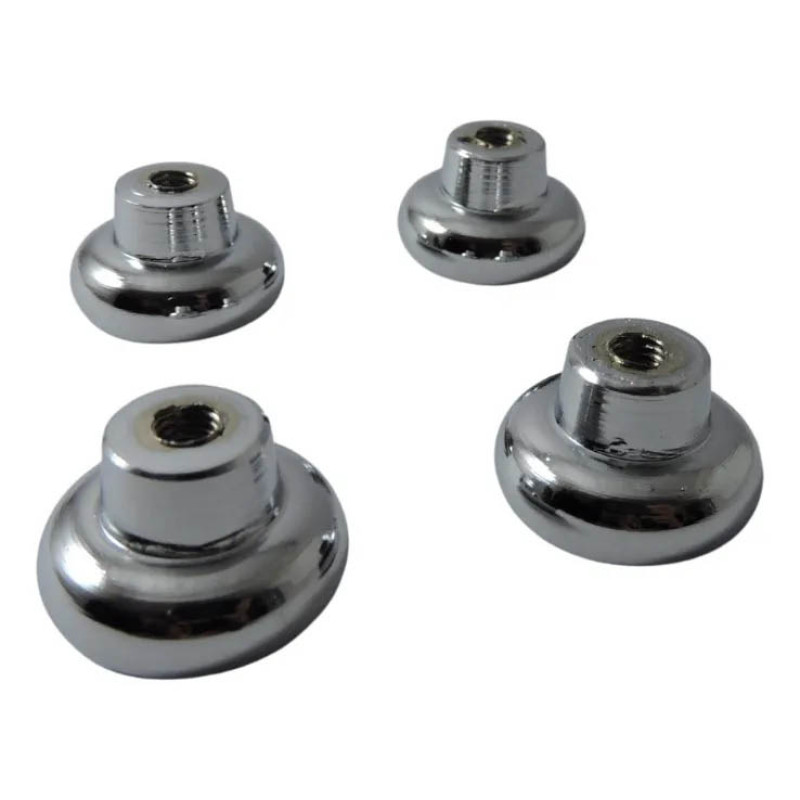 Botão Painel Cromado Volkswagen Fusca - Jogo