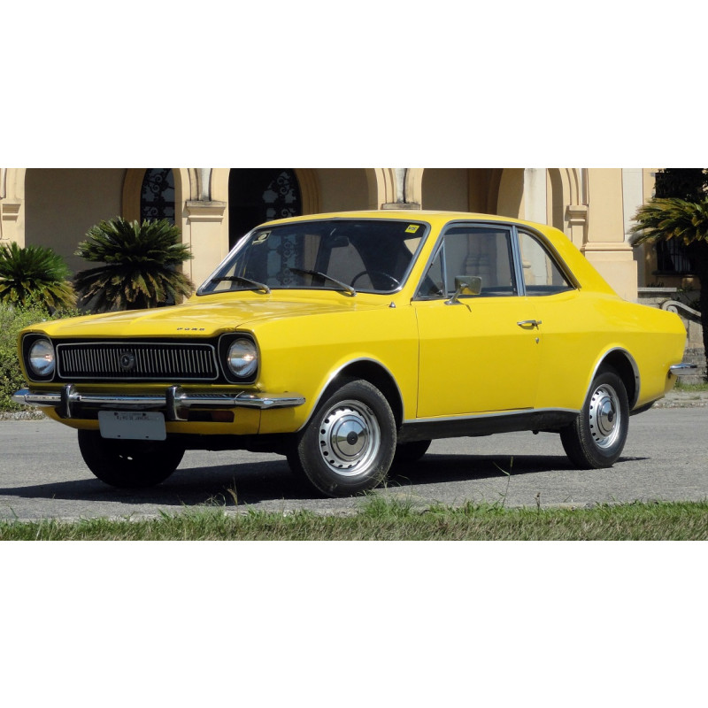 Calota Corcel Belina I 1971 a 1974 Polida com Fixador Jogo