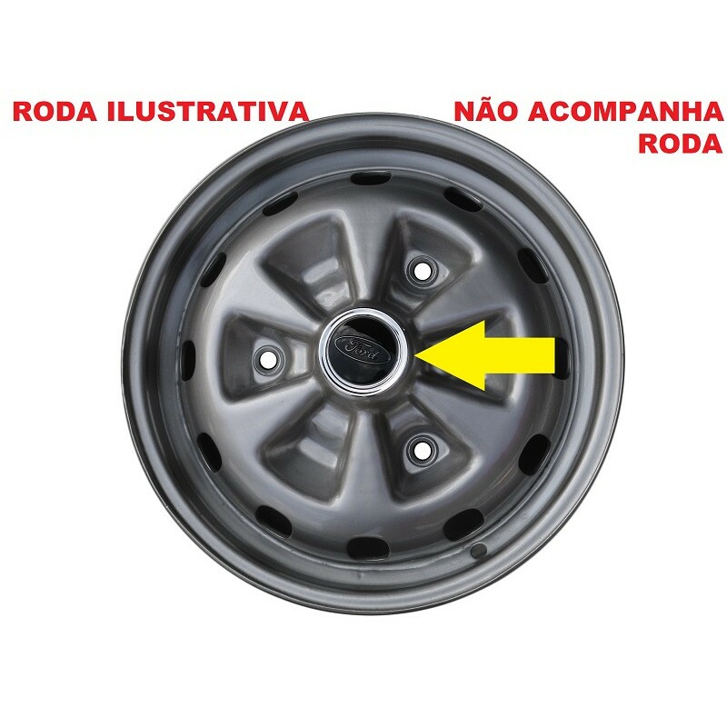 Calota Aro 13 Corcel II Ldo Belina II Ldo Pampa Del Rey - Jogo