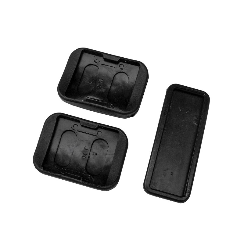 Borracha Pedal Freio Embreagem Acelerador Chevette e Marajó 1981 a 1986 - Jogo