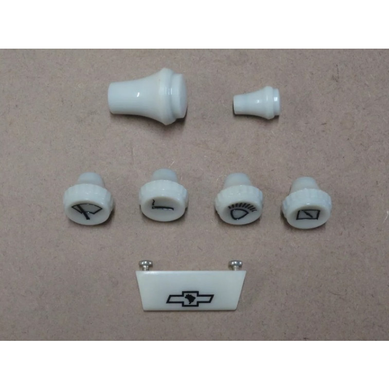 Botão do Painel C-10 C-14 C-15 D-60 Veraneio Marfim - Jogo