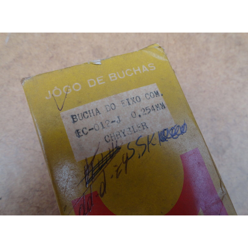 Bucha do Eixo de Comando Simca EC-012-J 0.10 / 0,254mm - Jogo