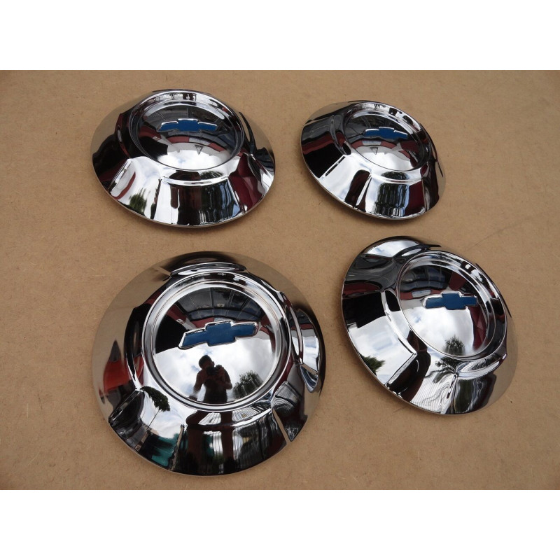 Calota Roda Chevrolet Brasil 3100 1958 a 1963 Nova Cromada - Jogo