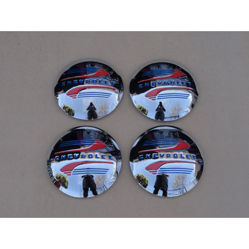 Calota Cromada Chevrolet Automóvel Pick Up 1941 a 1948 - Jogo