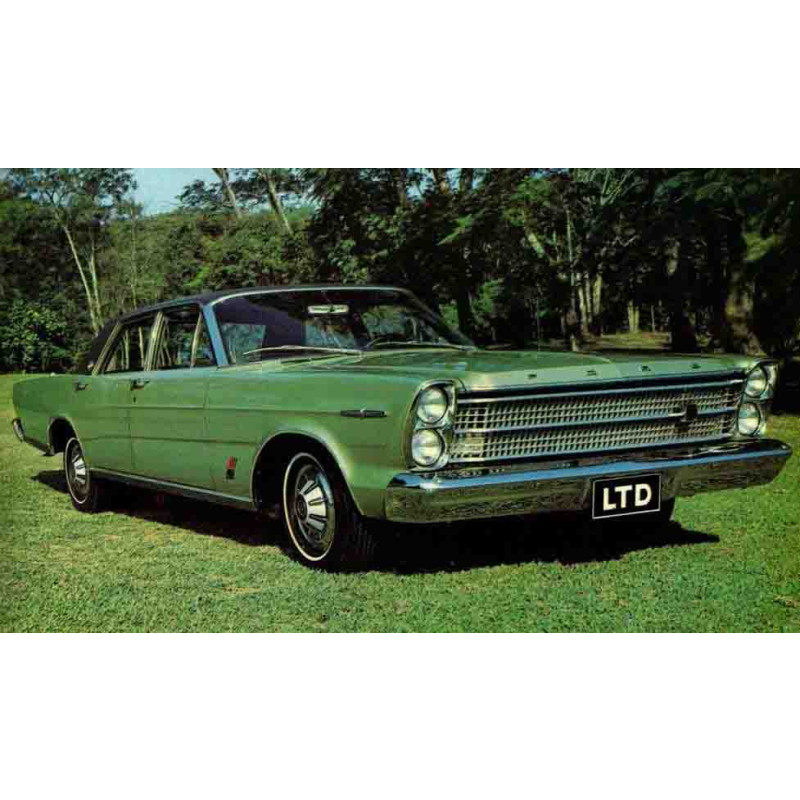 Canaleta Vidro Porta Ford Galaxie LTD Landau Nova - Jogo