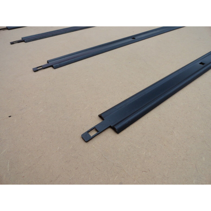 Friso Assoalho Caçamba Chapa Preto D-20 Dupla 1986 a 1996 - Jogo