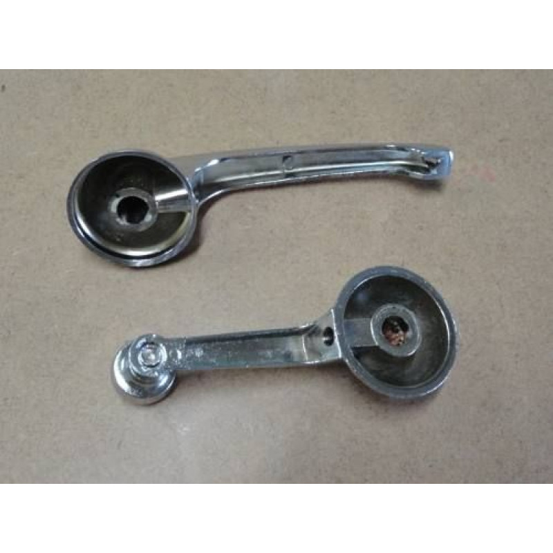 Maçaneta Interna e Manivela Vidro Chevrolet Pick Up e Caminhão - Jogo