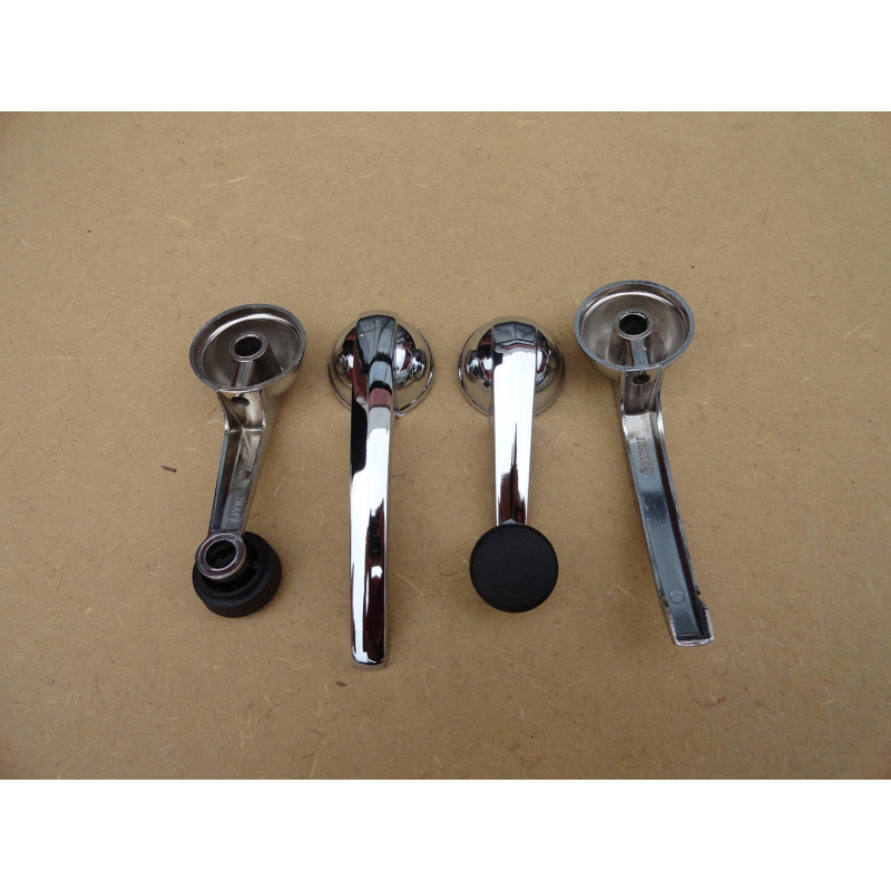 Maçaneta Interna e Manivela Vidro C-10 C-14 Veraneio - Jogo