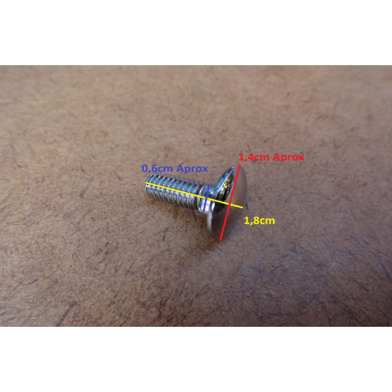 Parafuso Cromado Parachoque Variant Tl Zé 69 À 71 - Jogo