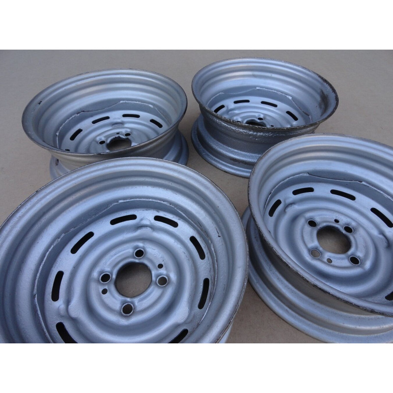 Roda Chevette até 1978 Aro 13 Tala 5,5 Original Usada - Jogo