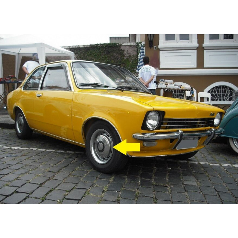 Roda Chevette Até 1979 Original Usada Preta - Jogo