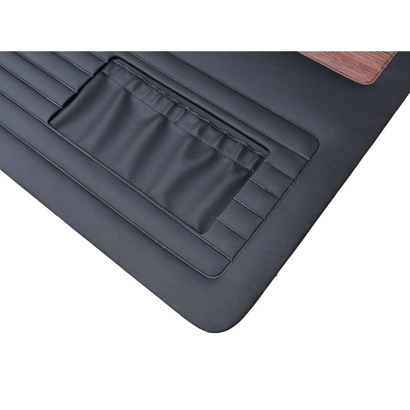 Capa do Painel Jacarandá + Forro de Porta e Lateral Preto c/ Jacarandá Fusca até 1974 - Jogo