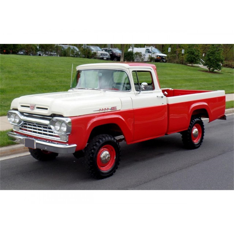 Madeira Assoalho Caçamba Longa 2,60m - Jogo com 7 Peças