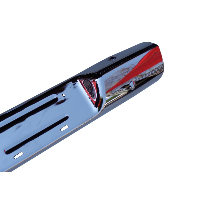 Parachoque Dianteiro e Traseiro Aço Cromado C-10 D-10 C-14 Padrão Original - Jogo