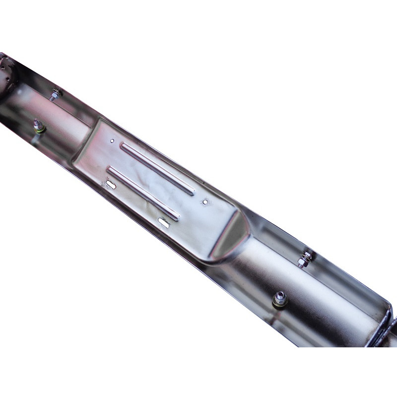 Parachoque Dianteiro e Traseiro Aço Cromado C-10 D-10 C-14 Padrão Original - Jogo