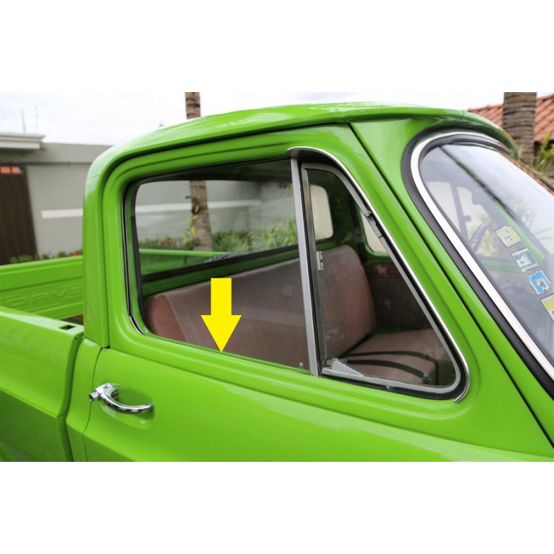 Pestana Porta Dianteira Flocada C-10 C-14 D-10 Veraneio 1964 a 1984 - Jogo