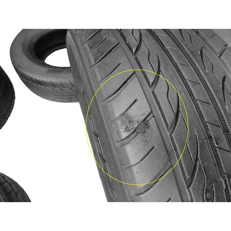 Pneu Aro 16 Aderenza Speedline 215/65/16 Usado com Detalhes - Jogo c/ 04