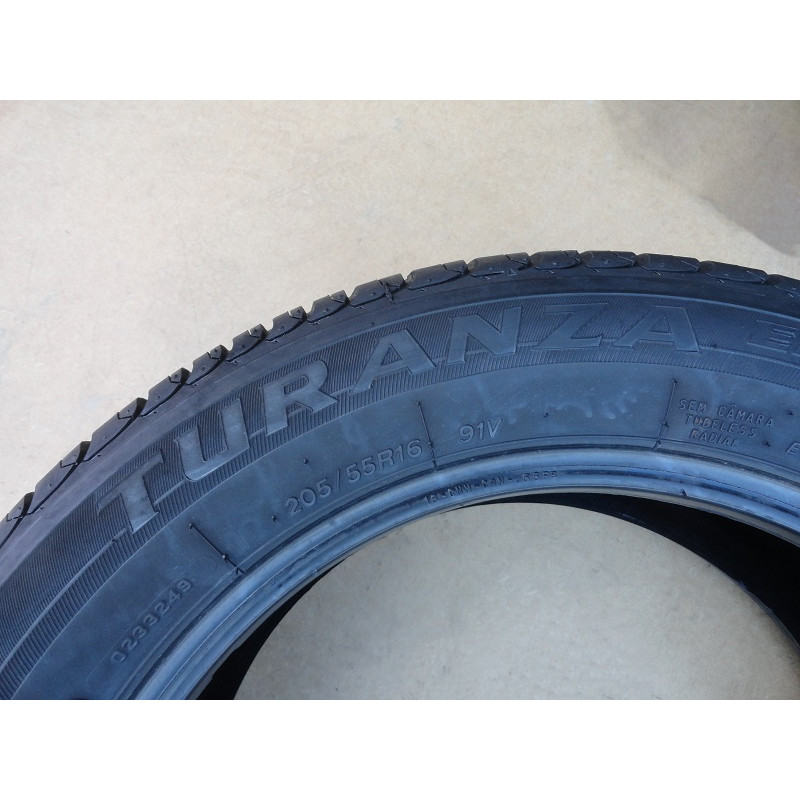 Pneu Bridgestone Turanza ER300 P 205/55R16 91 V Mais de Meia Vida - Jogo