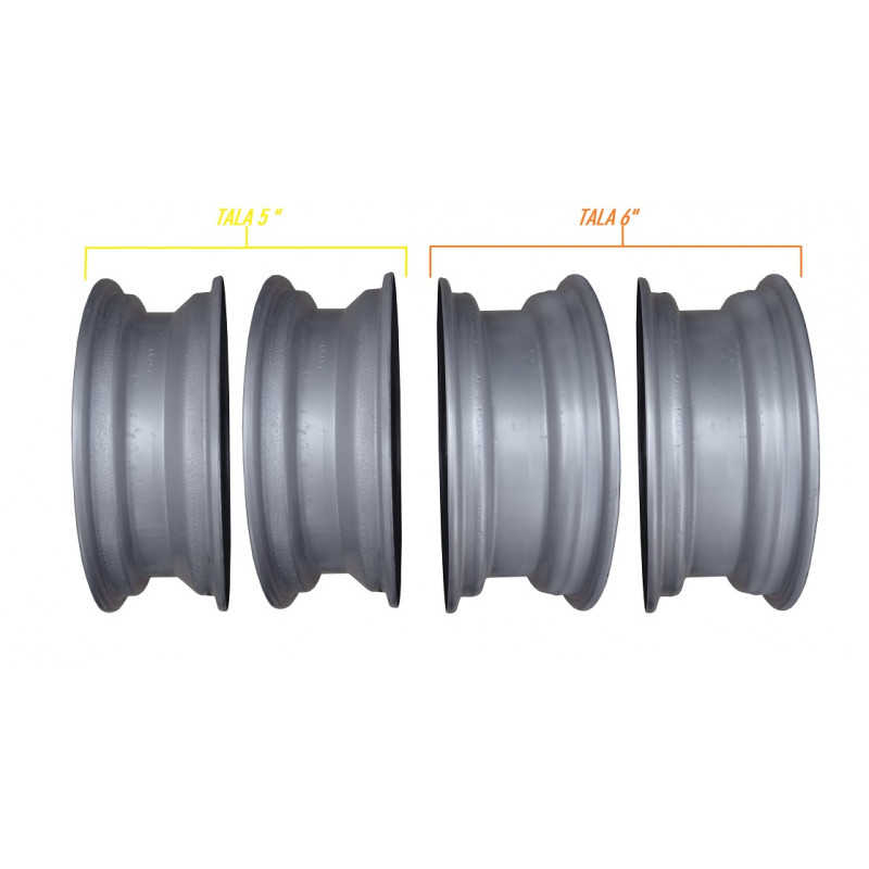 Roda Gama C-10 D-10 D-20 Aro 16 Tala Mista 5 e 6 Original Usada - Jogo