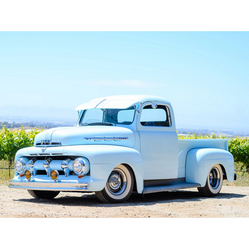 Vidro F-1 F-8 51 à 52 Inteiriço Sem Quebra Vento Incolor Jogo