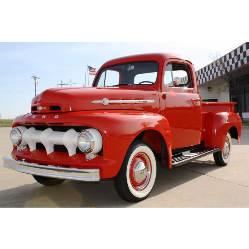 Vidro F-1 F-8 51 à 52 Com Quebra Vento Verde Jogo