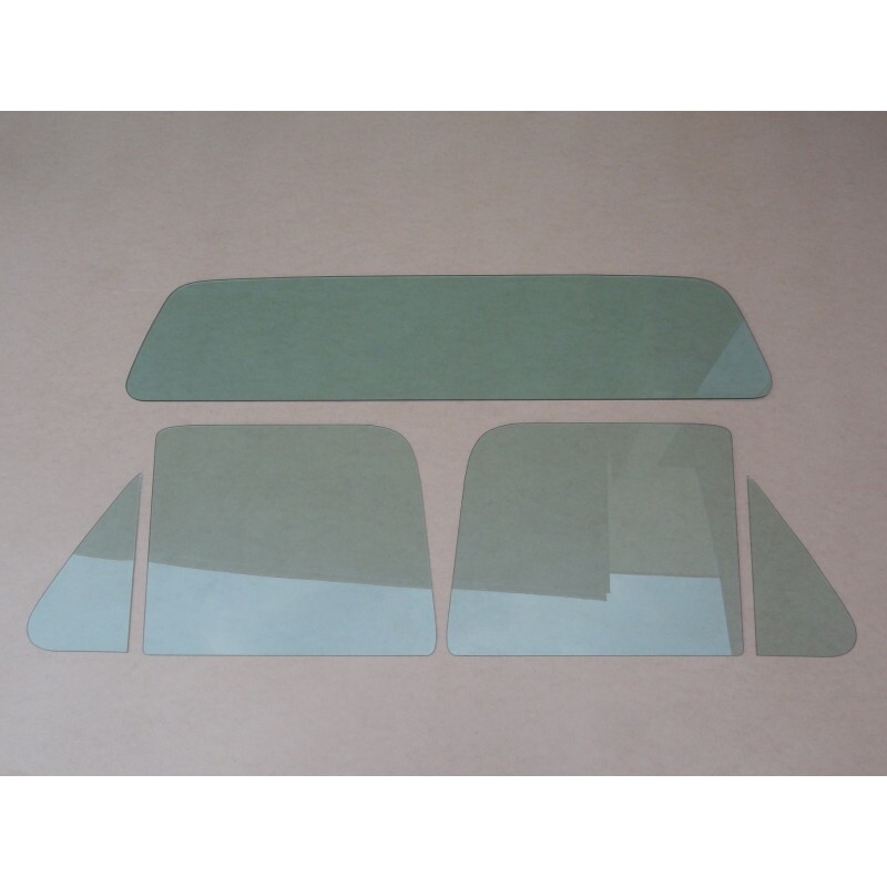 Vidro Porta Quebra Vento Vigia Verde F-100 F-1000 1972 a 1992 - Jogo