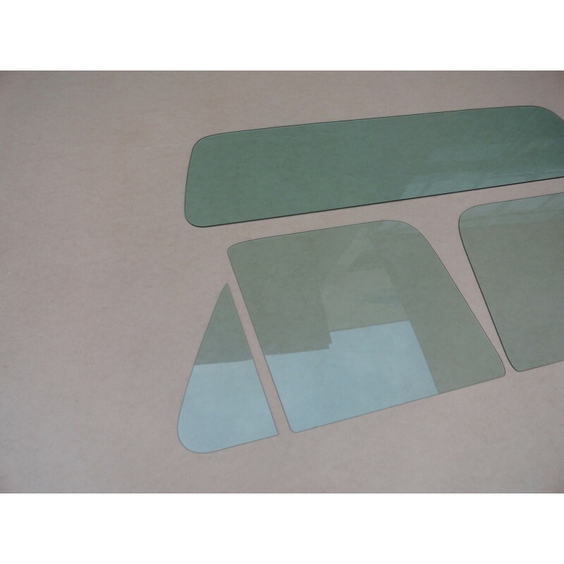 Vidro Porta Quebra Vento Vigia Verde F-100 F-1000 1972 a 1992 - Jogo