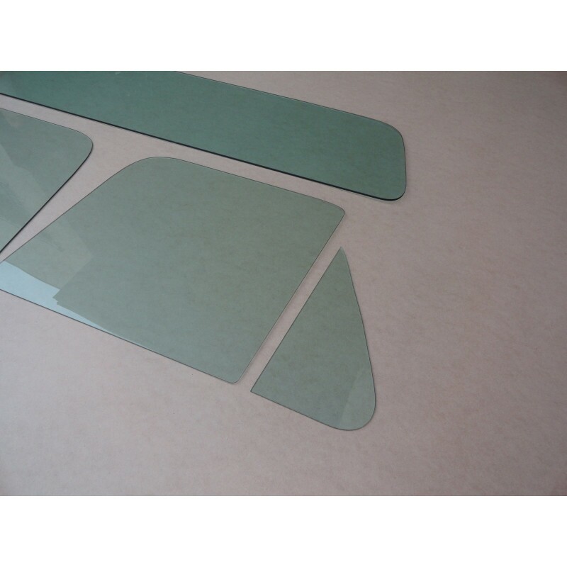 Vidro Porta Quebra Vento Vigia Verde F-100 F-1000 1972 a 1992 - Jogo