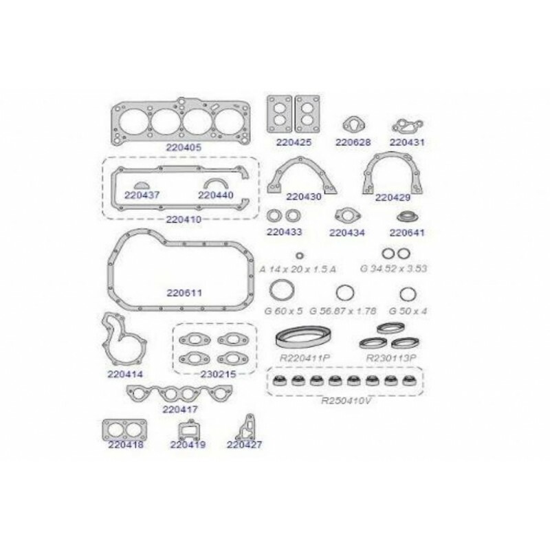 Junta Motor Passat TS 1600cc
