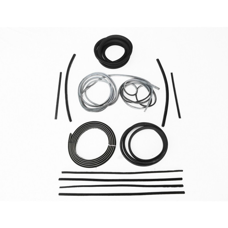 Borracha Kit F-100 F-600 62 à 71 Parabrisa Vigia Porta Canaleta Quebra Vento