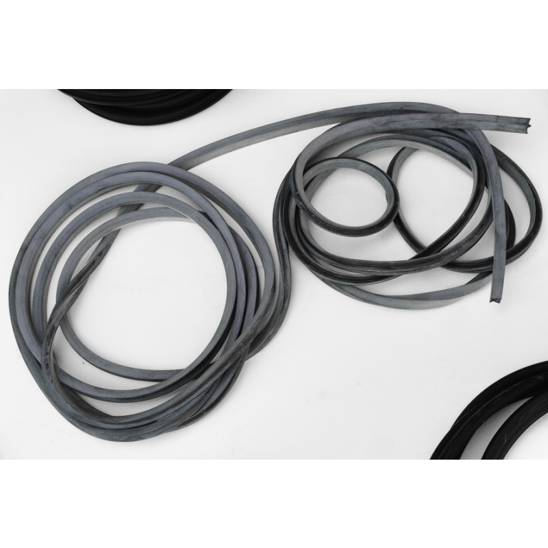 Borracha Kit F-100 F-600 62 à 71 Parabrisa Vigia Porta Canaleta Quebra Vento