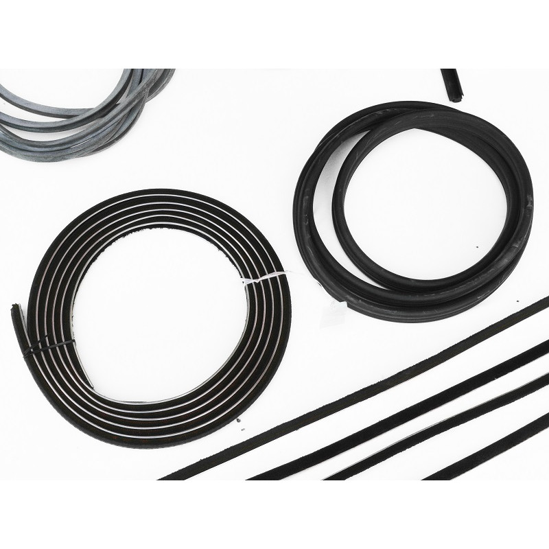 Borracha Kit F-100 F-600 62 à 71 Parabrisa Vigia Porta Canaleta Quebra Vento