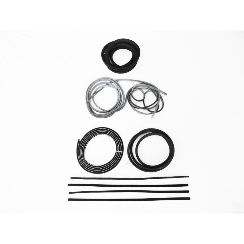 Borracha Kit F-100 F-600 62 à 71 Parabrisa Vigia Porta Canaleta Vidro Inteiriço