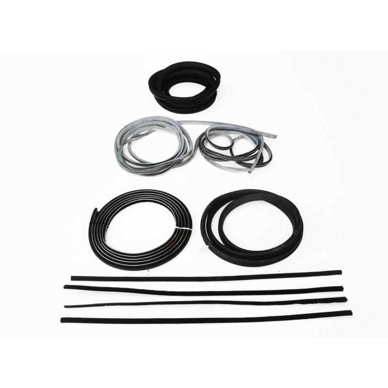 Borracha Kit F-100 F-600 62 à 71 Parabrisa Vigia Porta Canaleta Vidro Inteiriço