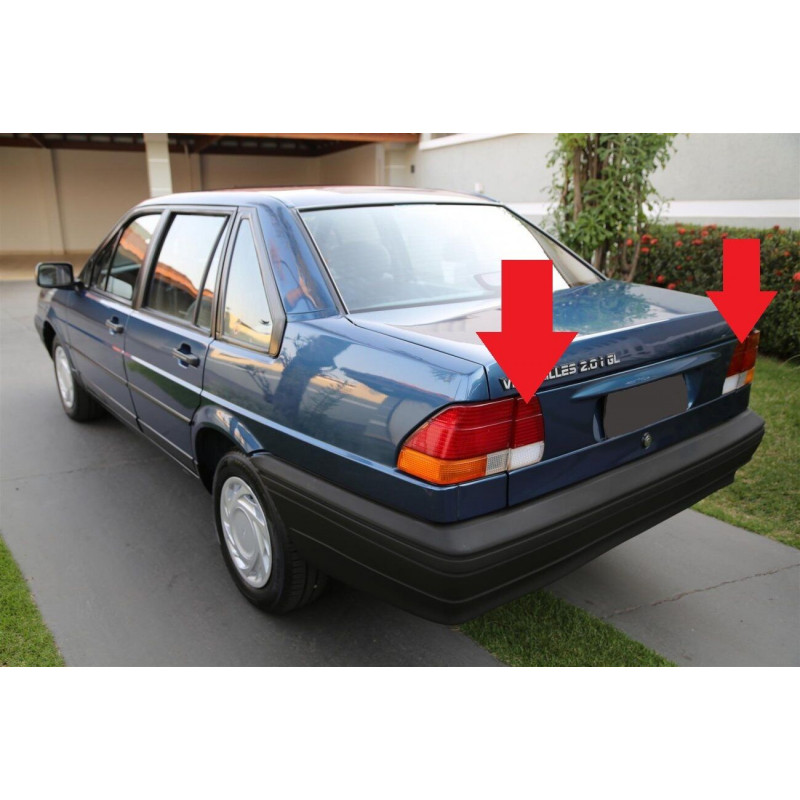 Lanterna Aplique Tampa Traseira Versailles 95 à 97 Original Usado