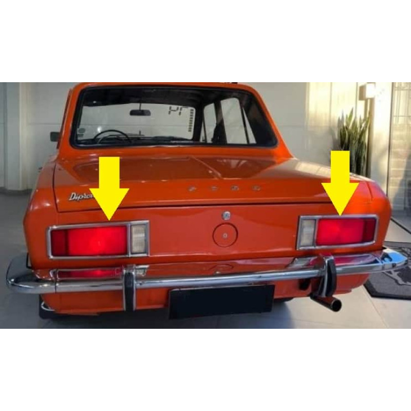 Lanterna Traseira Corcel I 73 E 74 Standard Nova - Par