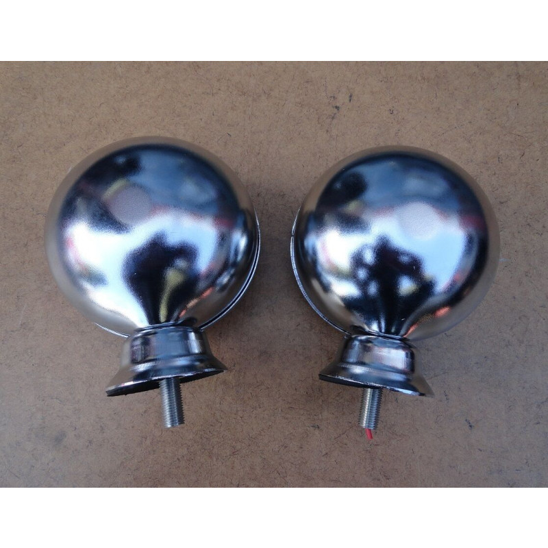 Lanterna Paralama Dianteiro Lente Vermelha Chevrolet Brasil - Par